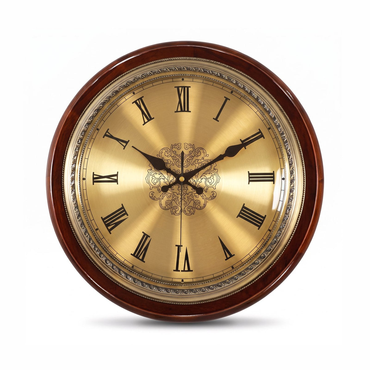 Reloj de Pared Dorado Números Romanos - imagen 5