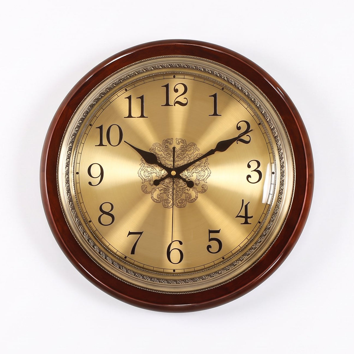 Reloj de Pared Dorado Números Romanos - imagen 6