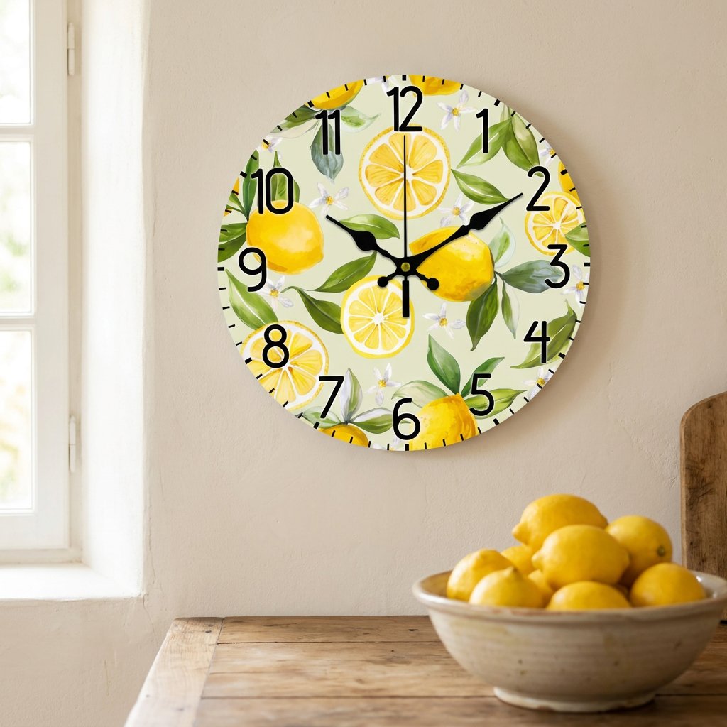 Reloj de Pared Limón Frutal