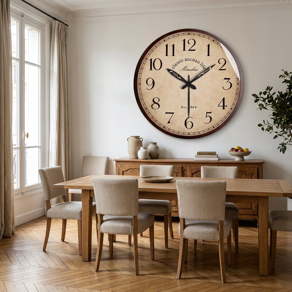 Reloj de Pared Clásico Vintage - imagen 2