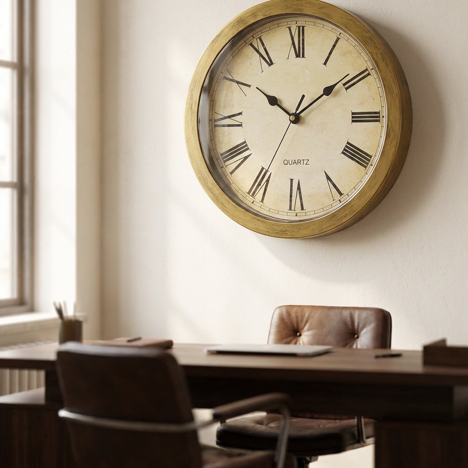 Reloj de Pared Caja Fuerte