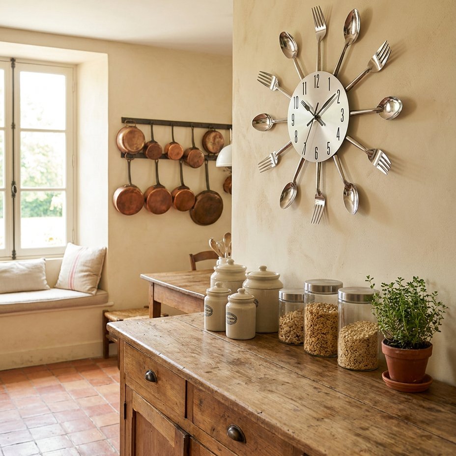 Reloj de Cocina Cubiertos - imagen 2