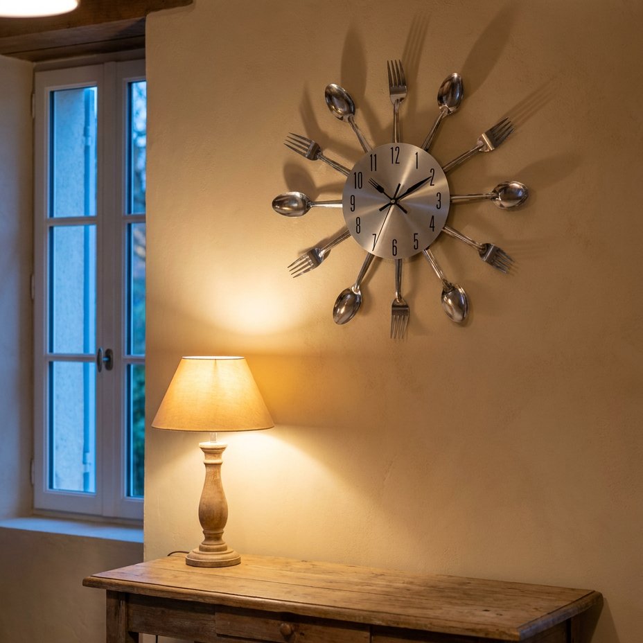 Reloj de Cocina Cubiertos - imagen 4