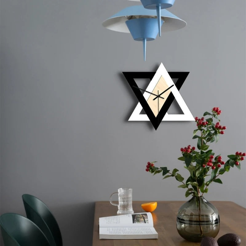 Reloj de Pared Triángulo Moderno - imagen 3