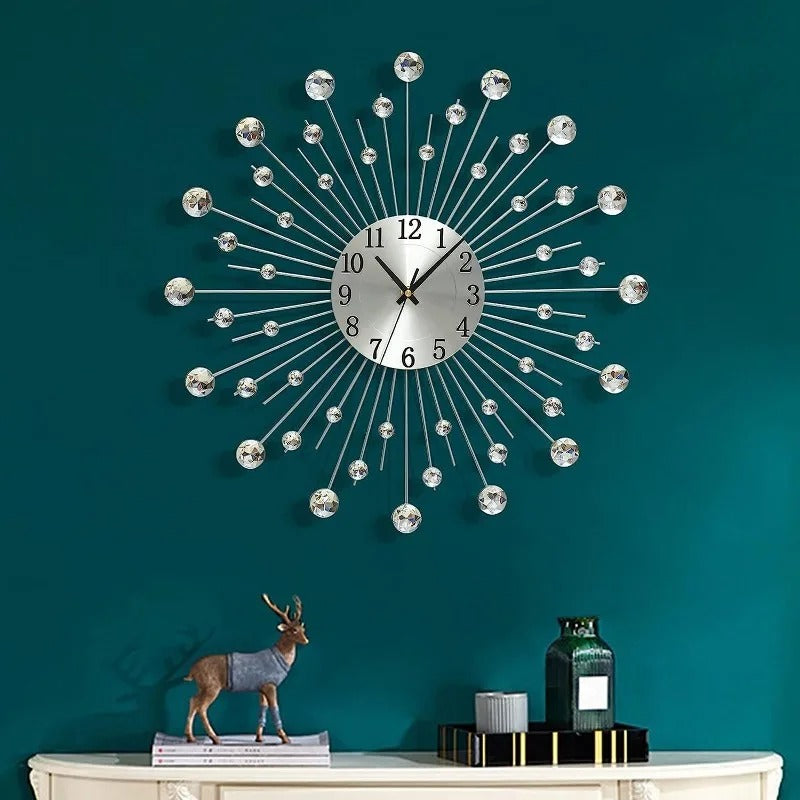 Reloj de Pared Estrella Cristal