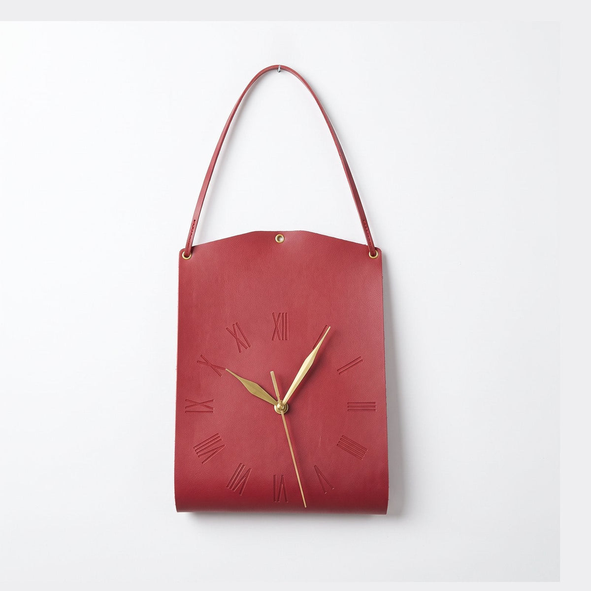 Reloj de Pared Piel Roja - imagen 3