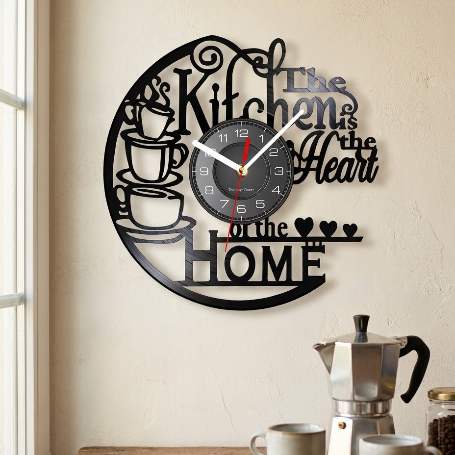 Reloj de Pared Cocina Café