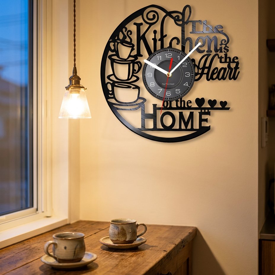 Reloj de Pared Cocina Café - imagen 4
