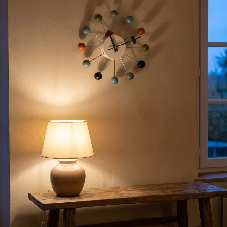 Reloj de Pared Diseño Atómico - imagen 3