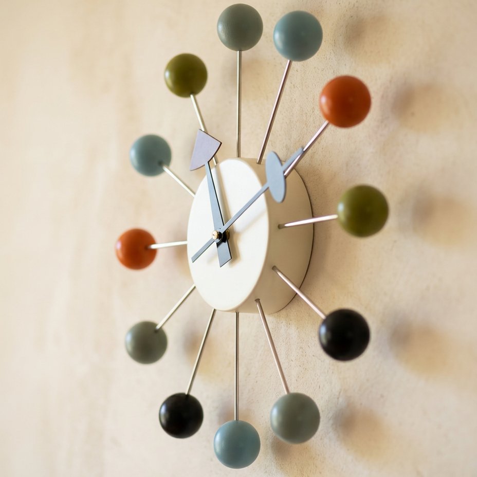 Reloj de Pared Diseño Atómico - imagen 4