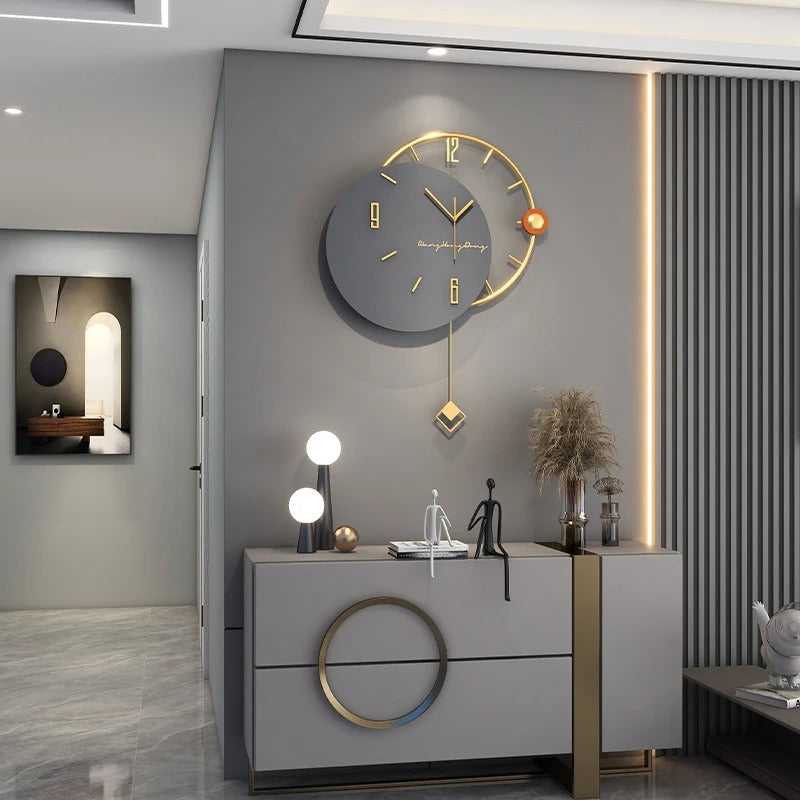 Reloj de Péndulo Dorado - imagen 2