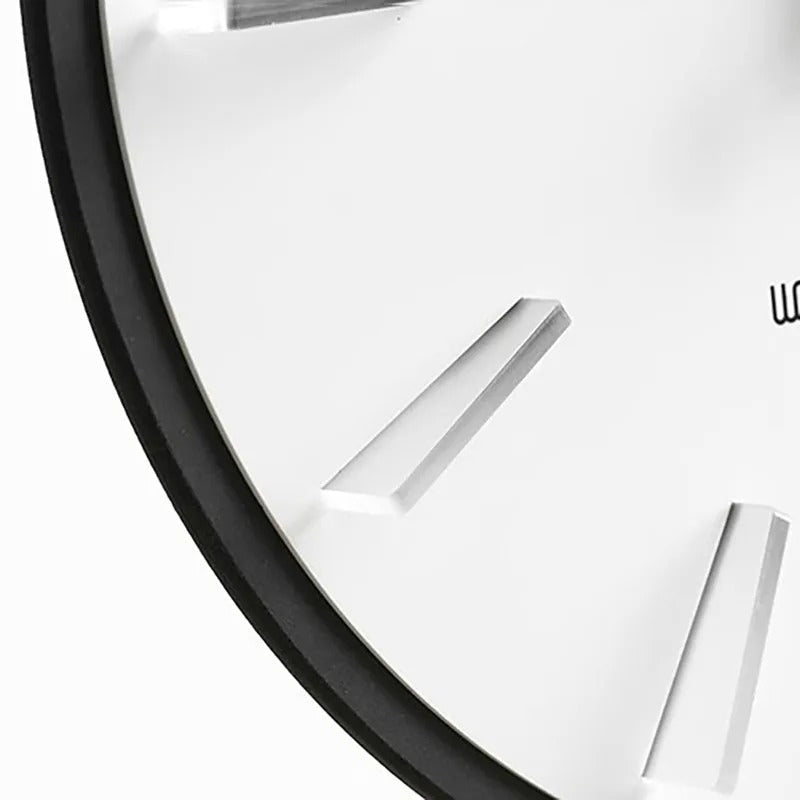 Reloj de Pared Minimalista Negro - imagen 5