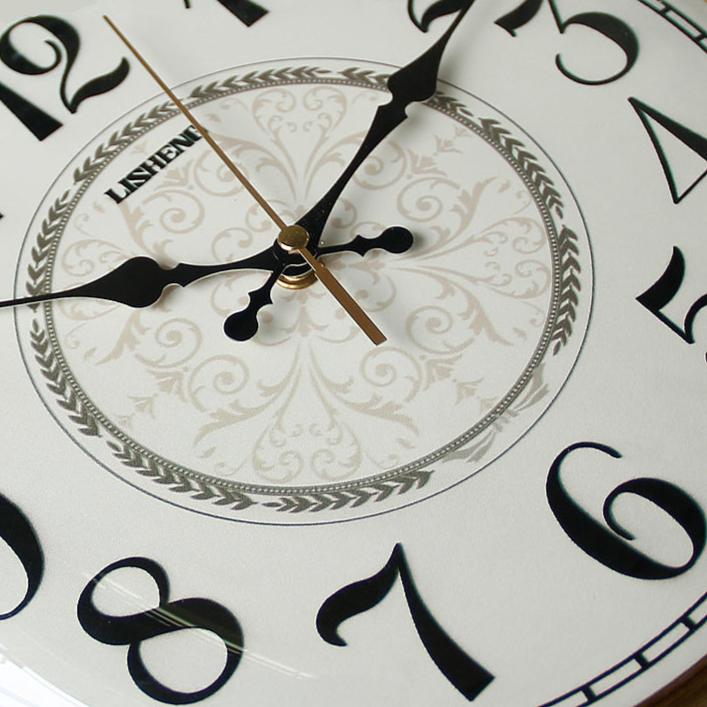 Reloj de Pared Dorado Vintage - imagen 2