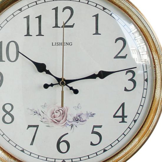 Reloj de Pared Dorado Vintage - imagen 4
