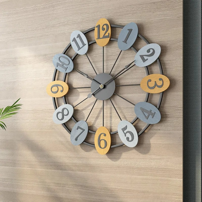 Reloj de Pared Números Ovalados - imagen 3