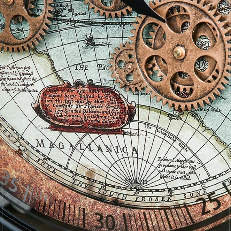 Reloj de Pared Mapa Engranajes - imagen 6