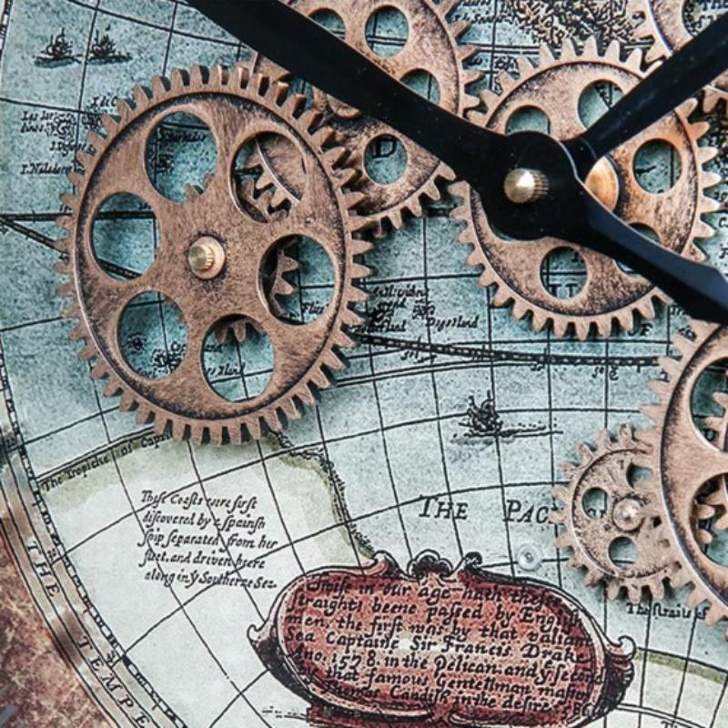 Reloj de Pared Mapa Engranajes - imagen 7