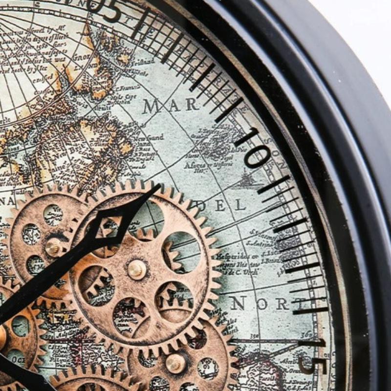 Reloj de Pared Mapa Engranajes - imagen 5