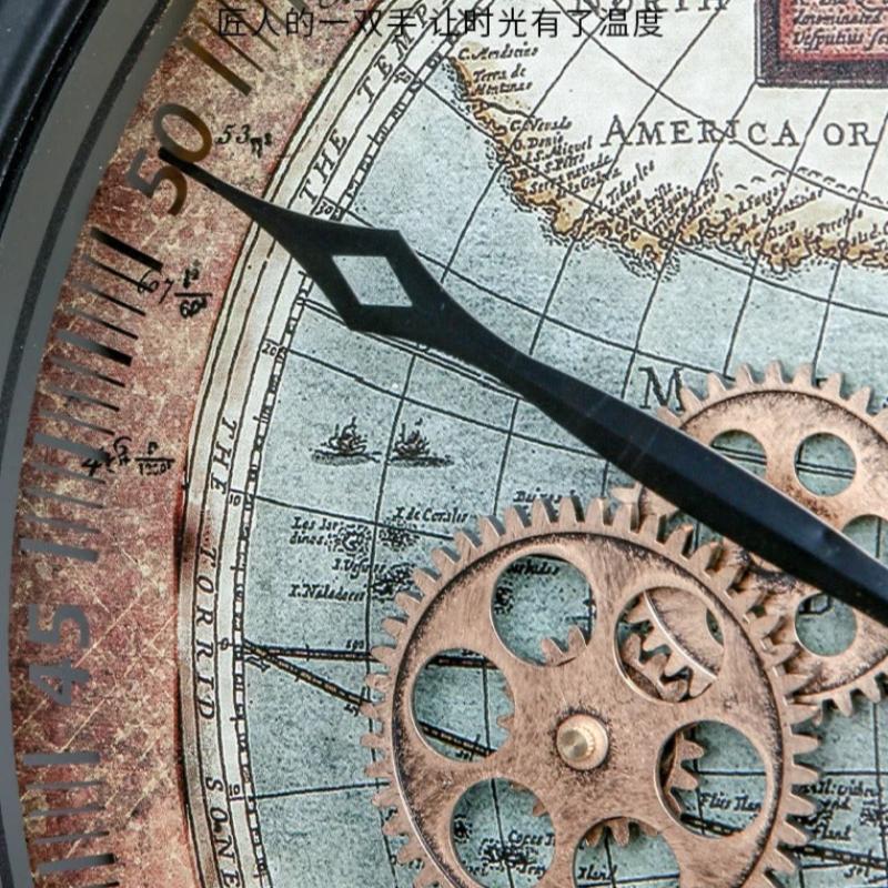 Reloj de Pared Mapa Engranajes - imagen 4