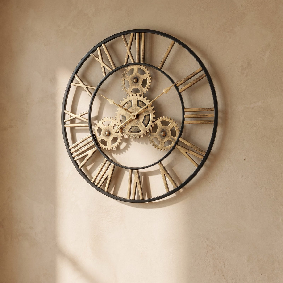 Reloj de Pared Engranajes Metálicos - imagen 2