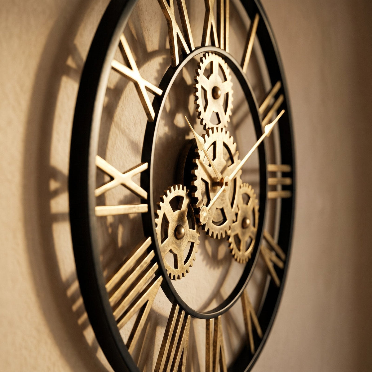 Reloj de Pared Engranajes Metálicos - imagen 4