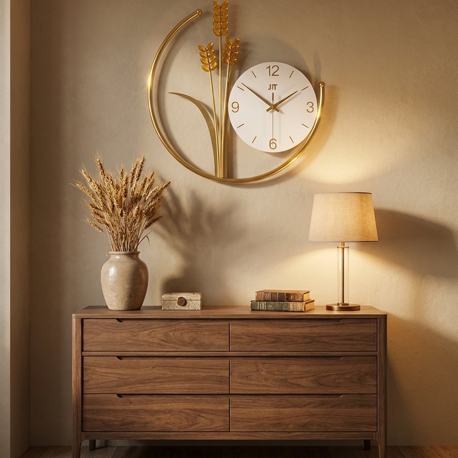 Reloj de Pared Espiga Dorada - imagen 4