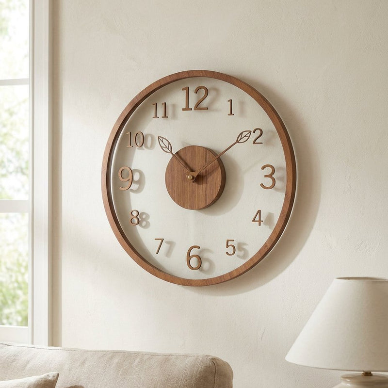 Reloj de Pared Hoja