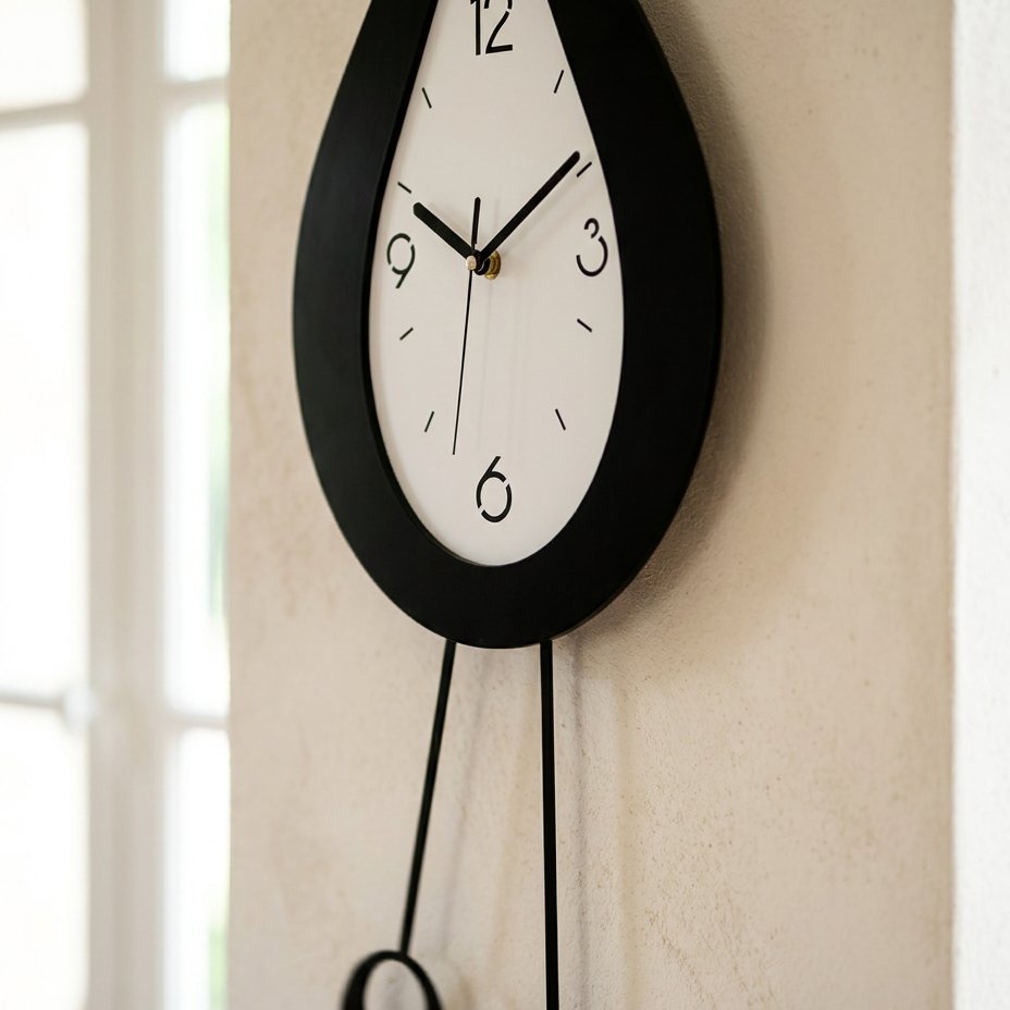 Reloj de Pared Llama Negra - imagen 3