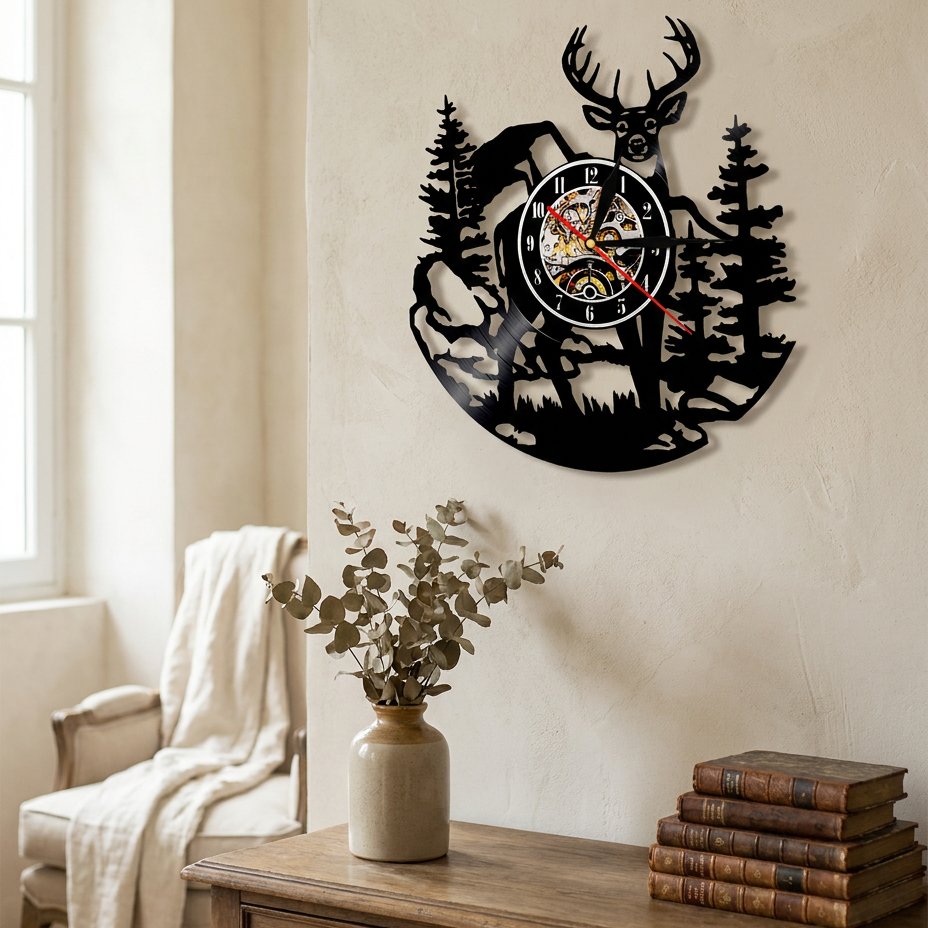 Reloj de Pared Bosque Animal