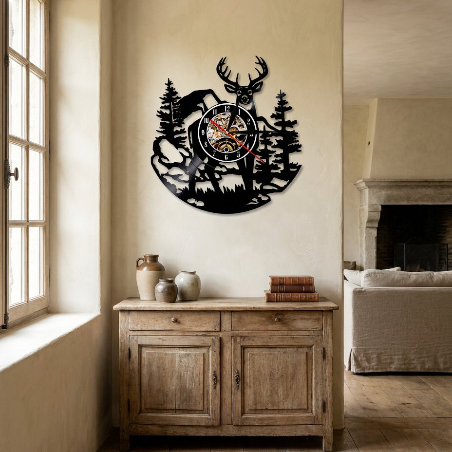 Reloj de Pared Bosque Animal - imagen 2