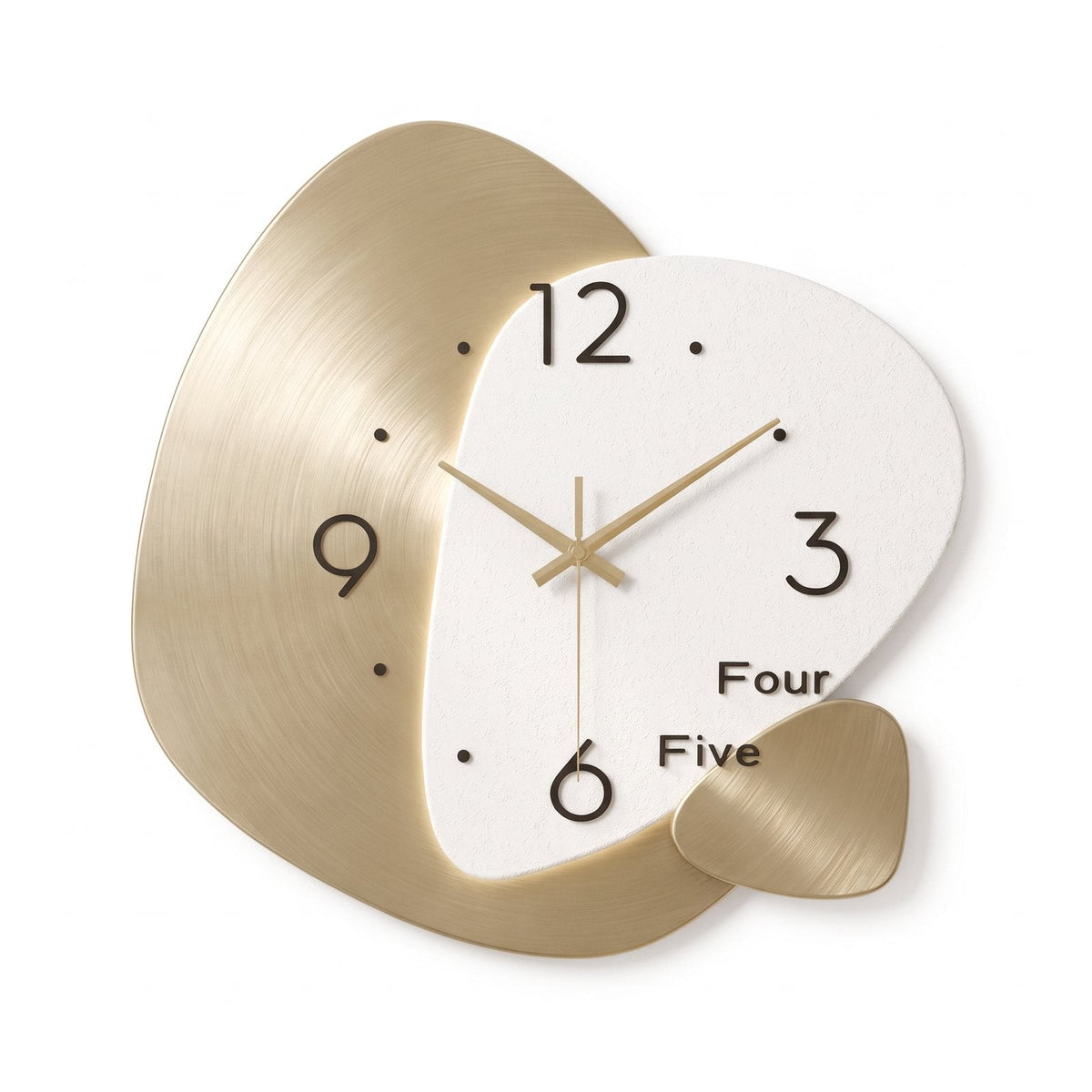 Reloj de Pared Forma Abstracta - imagen 5