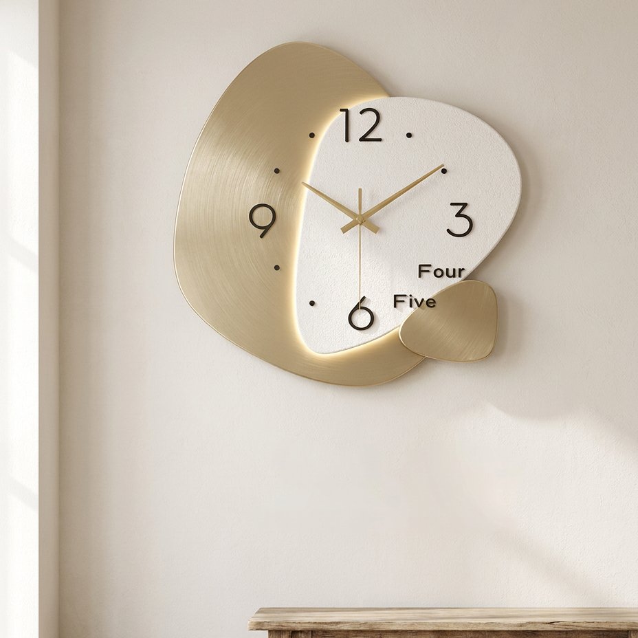 Reloj de Pared Forma Abstracta