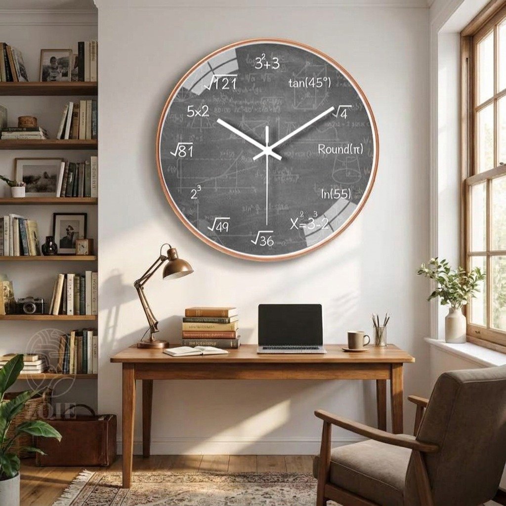 Reloj de Pared Fórmulas Matemáticas - imagen 2