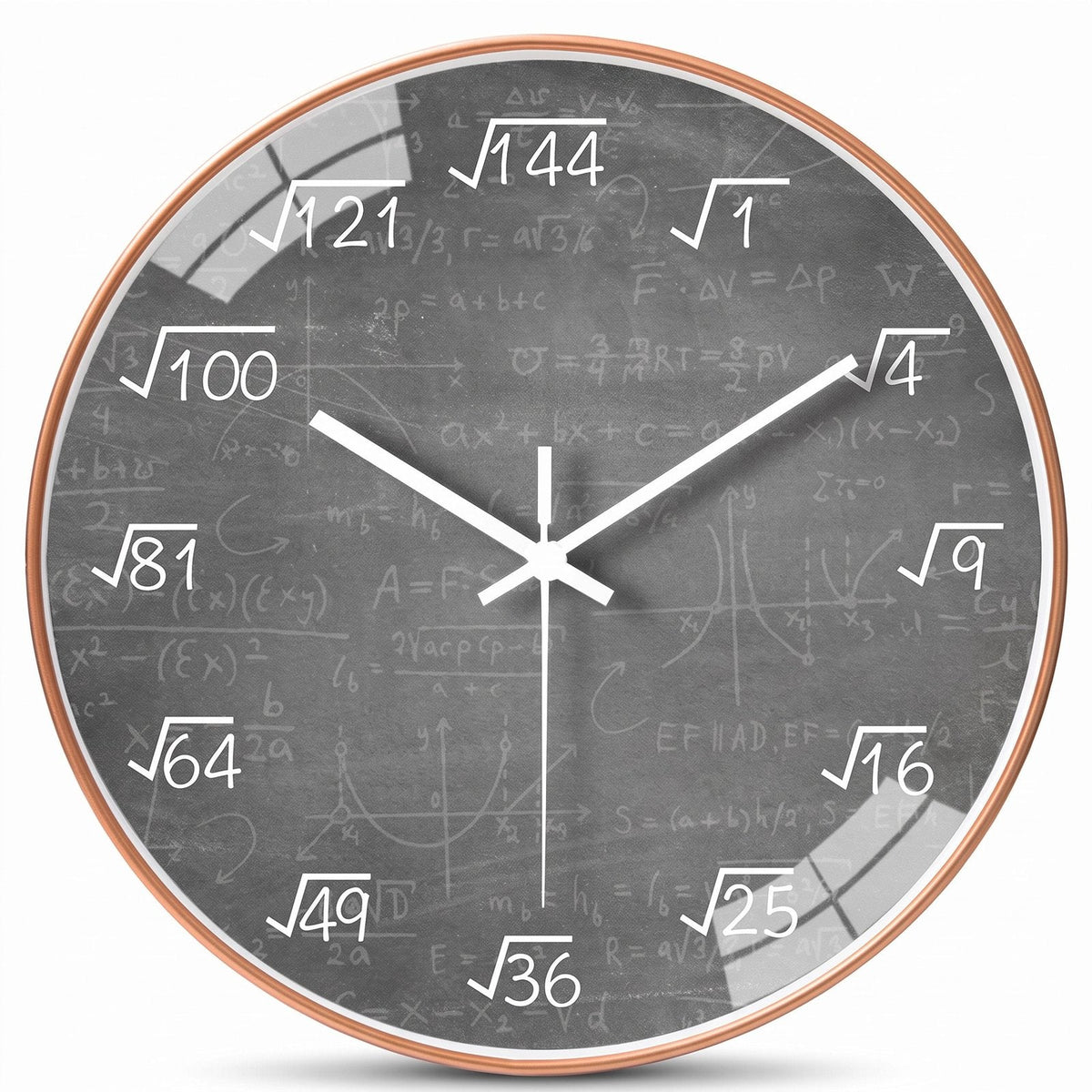 Reloj de Pared Fórmulas Matemáticas - imagen 3