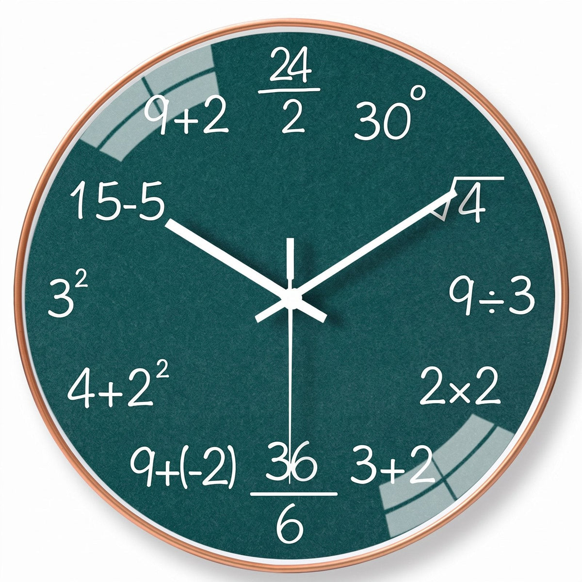 Reloj de Pared Fórmulas Matemáticas - imagen 5