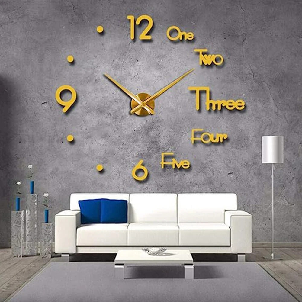 Reloj de Pared Números en Inglés - imagen 5