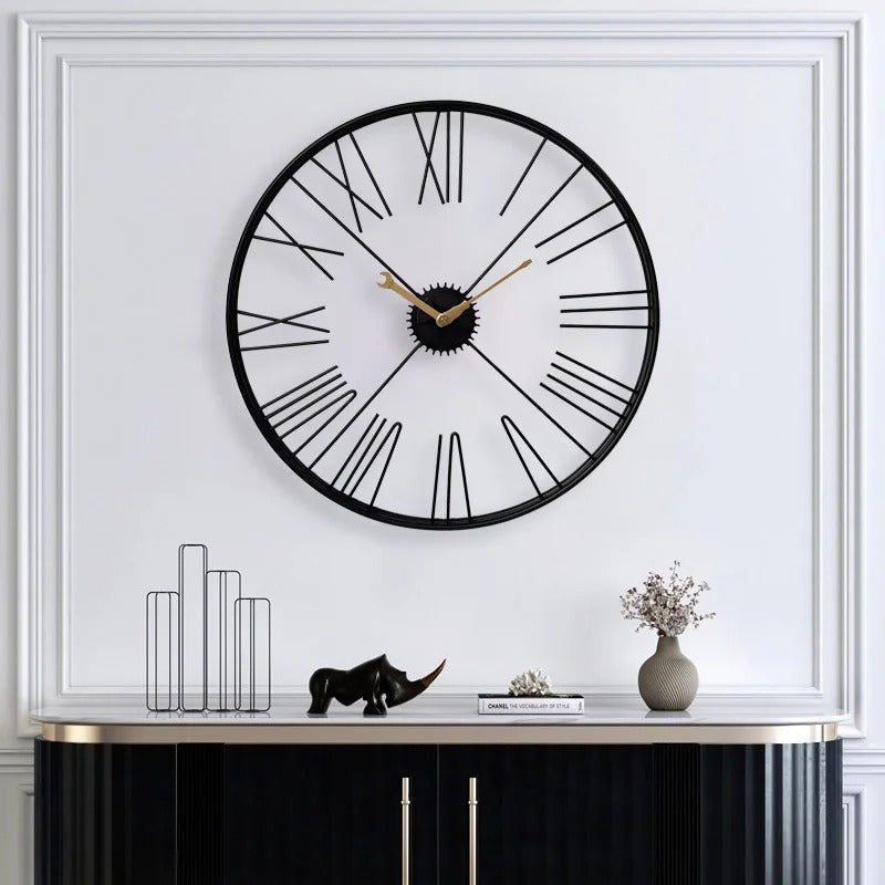 Reloj de Pared Números Romanos Diseño