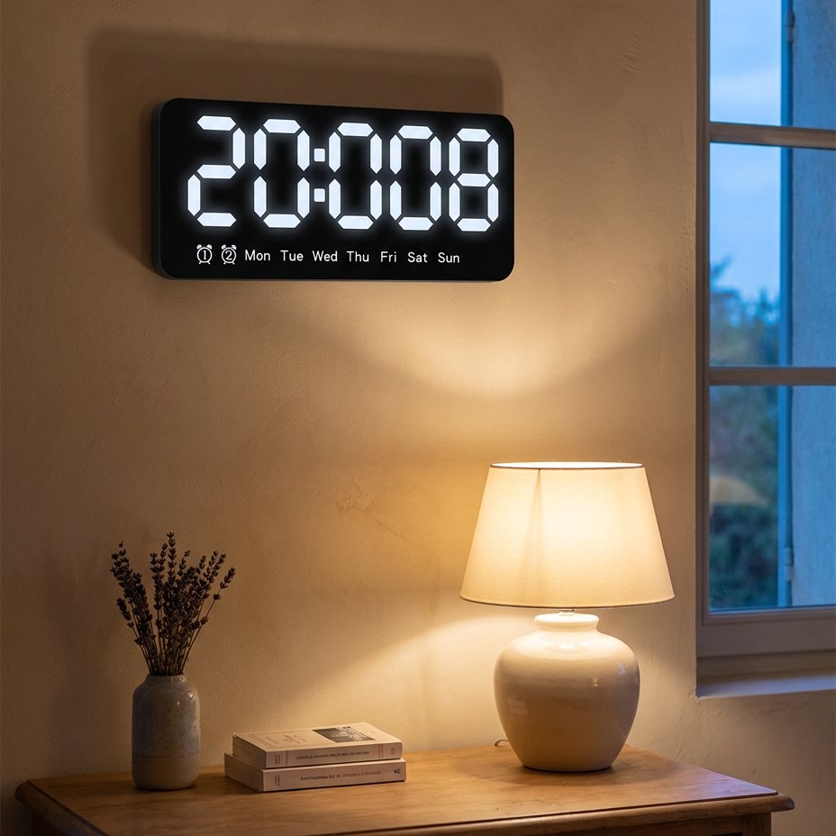 Reloj de Pared LED Digital - imagen 4