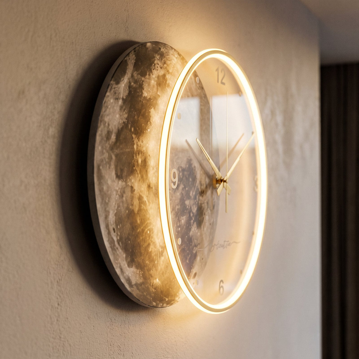 Reloj de Pared Luna Luminosa - imagen 7