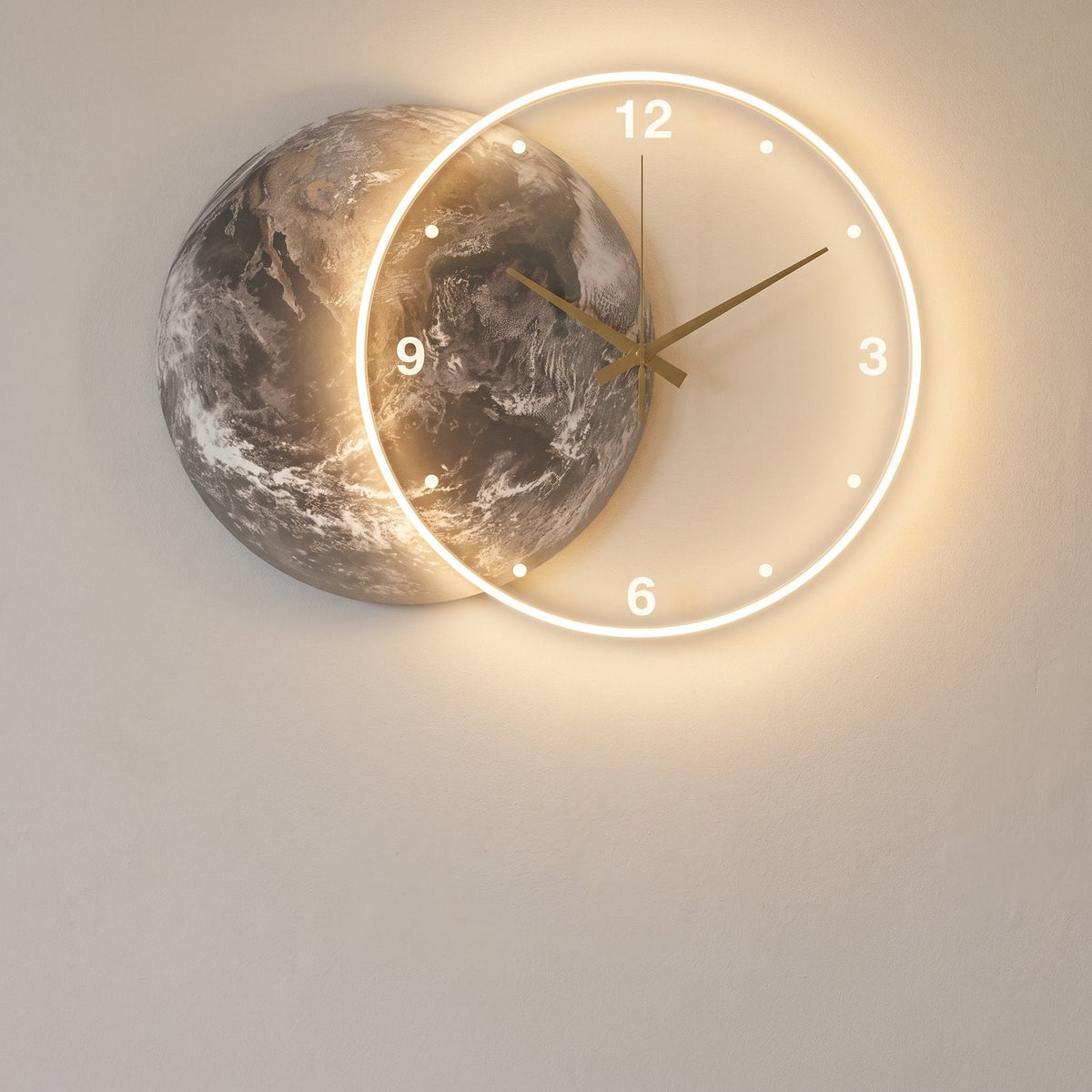 Reloj de Pared Luna Luminosa - imagen 9