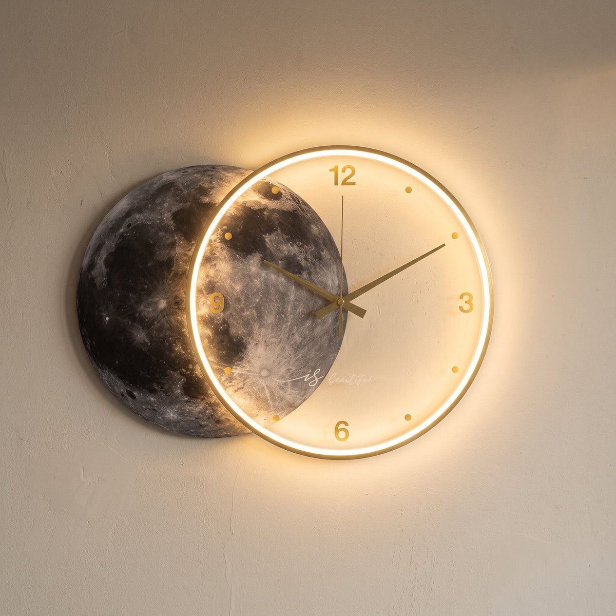 Reloj de Pared Luna Luminosa - imagen 10