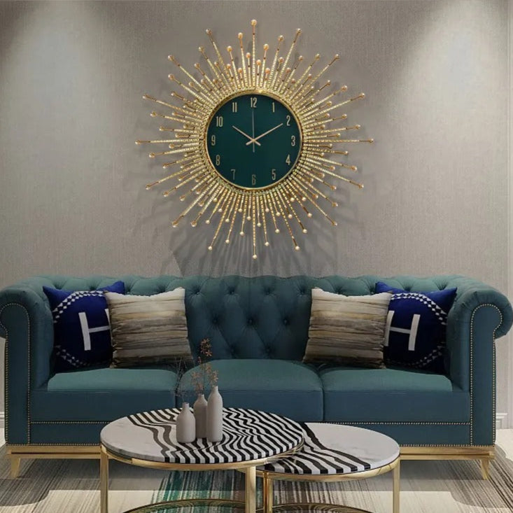 Reloj de Pared Sol Dorado - imagen 10