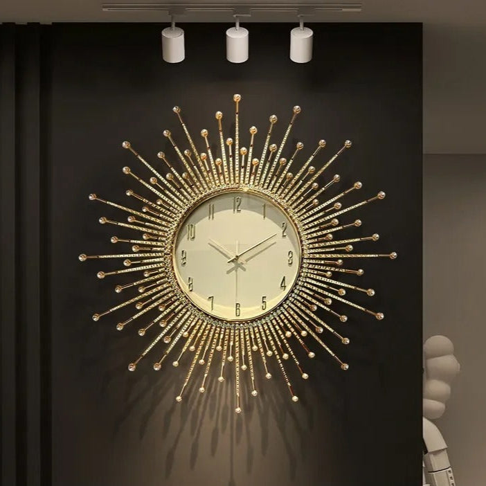 Reloj de Pared Sol Dorado - imagen 4