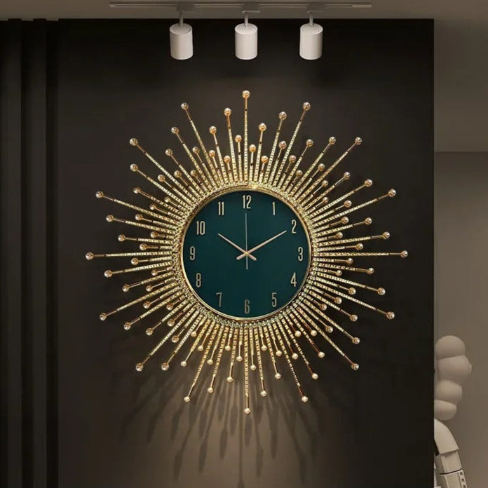 Reloj de Pared Sol Dorado - imagen 9