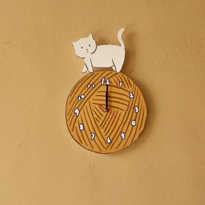 Reloj de Pared Gato Tricot - imagen 2