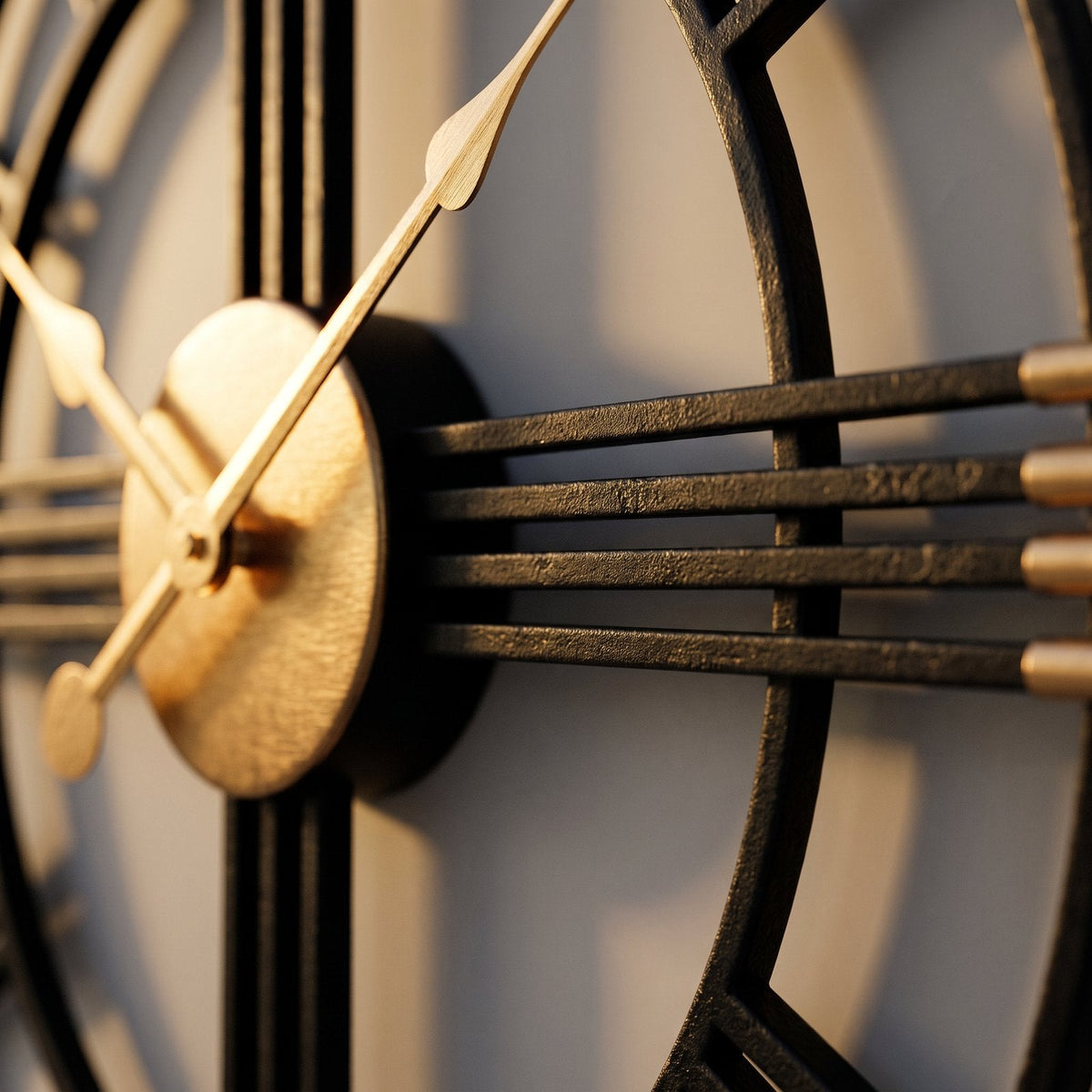 Reloj de Pared Metal Industrial - imagen 4