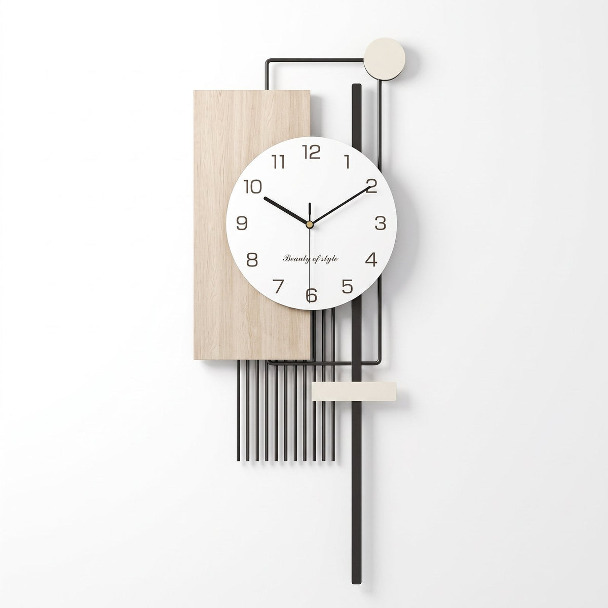 Reloj de Pared Moderno Asimétrico - imagen 5