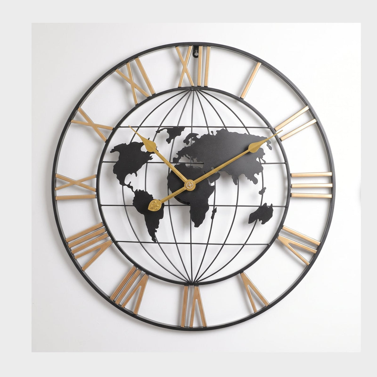 Reloj de Pared Mapamundi Metal - imagen 5