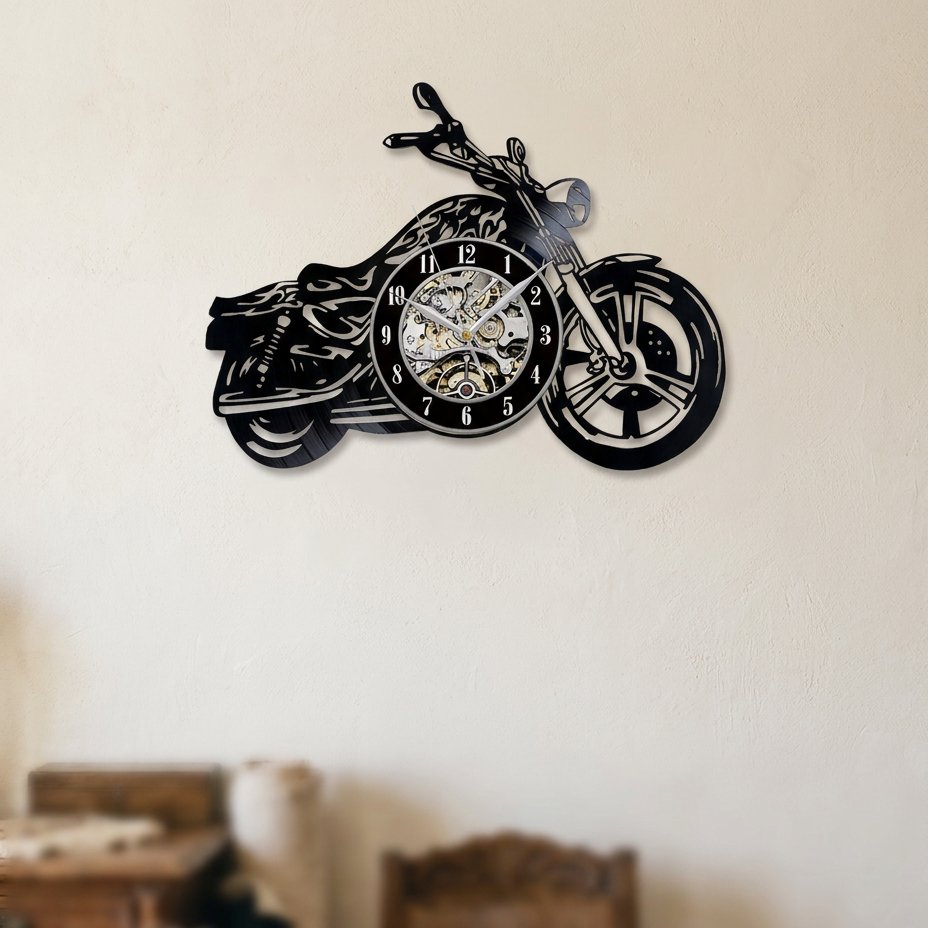 Reloj de Pared Moto Design