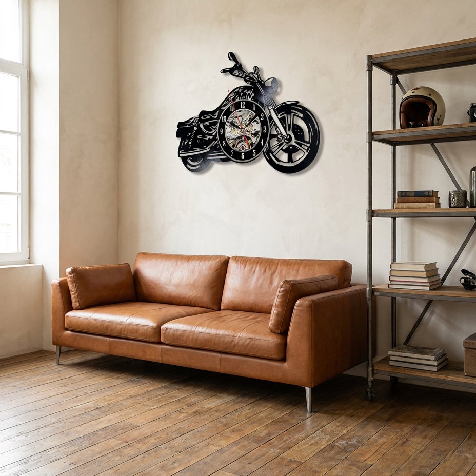 Reloj de Pared Moto Design - imagen 2